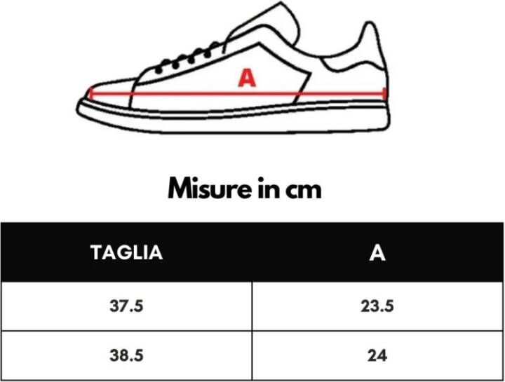 Dolce & Gabbana Blauw & Wit Lage Sneakers