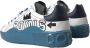 Dolce & Gabbana Blauw & Wit Lage Top Sneakers Blue Heren - Thumbnail 3