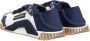 Dolce & Gabbana Blauw & Wit Low-Top NS1 Sneakers - Thumbnail 2