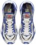 Dolce & Gabbana Blauw en Wit Panelled Sneakers Blue Heren - Thumbnail 4