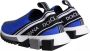 Dolce & Gabbana Blauw Zwart Lage Top Logo Sneakers Blue - Thumbnail 5