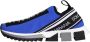 Dolce & Gabbana Blauw Zwart Lage Top Logo Sneakers Blue - Thumbnail 6