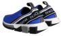Dolce & Gabbana Blauw Zwart Lage Top Logo Sneakers Blue - Thumbnail 13