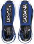 Dolce & Gabbana Blauwe Gebreide Sneakers Blue Heren - Thumbnail 4