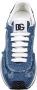 Dolce & Gabbana Blauwe Jeans Denim Kussen Sneakers Blue Heren - Thumbnail 3