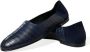 Dolce & Gabbana Elegante Blauwe Krokodillen Loafers Blue - Thumbnail 7