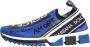 Dolce & Gabbana Blauwe Logo Low Top Sorrento Sneakers - Thumbnail 2
