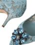 Dolce & Gabbana Blauwe Taormina Kristal Hak Pumps Schoenen Blue Dames - Thumbnail 14