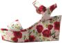 Dolce & Gabbana Multicolor Bloemen Brokaat Sleehak Sandalen Multicolor Dames - Thumbnail 3