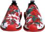 Dolce & Gabbana Bloemen Sorrento Sneakers met Logo Details Multicolor Dames - Thumbnail 2
