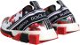 Dolce & Gabbana Bloemen Sorrento Sneakers met Logo Details Multicolor Dames - Thumbnail 4