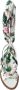 Dolce & Gabbana Bloemenprint Enkelwikkel Sandalen Multicolor Dames - Thumbnail 6