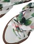 Dolce & Gabbana Bloemenprint Enkelwikkel Sandalen Multicolor Dames - Thumbnail 7