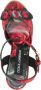 Dolce & Gabbana Bloe print Sleehak Sandalen - Thumbnail 2