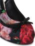 Dolce & Gabbana Bloe print Slingback Schoen - Thumbnail 3