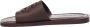 Dolce & Gabbana Bordeaux Sandalen met Logo Gemaakt in Italië - Thumbnail 2