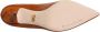 Dolce & Gabbana Bruin leren Kitten Heel Pumps met logo details - Thumbnail 2