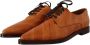 Dolce & Gabbana Bruine paling leren formele veterschoenen - Thumbnail 5