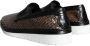 Dolce & Gabbana Mannen Gevlochten Leren Platte Schoenen Brown Heren - Thumbnail 10