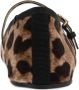 Dolce&Gabbana Leopard Print Cotton Ballerinas With Delicate Inst in bruin - Thumbnail 6
