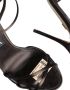 Dolce & Gabbana Bruin Satijn Stiletto Sandalen Schoenen Brown Dames - Thumbnail 8