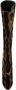 Dolce & Gabbana Bruine Giraffe Fluweel Leren Kniehoge Laarzen Brown Dames - Thumbnail 6