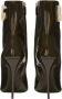 Dolce & Gabbana Bruin Lakleren Logo Enkellaarzen Brown Dames - Thumbnail 3