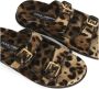 Dolce & Gabbana Dierenprint sandalen met dubbele band Multicolor Dames - Thumbnail 7