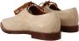 Dolce & Gabbana Zakelijke Schoenen Upgrade Echte Paling Leren Platte Schoenen Beige - Thumbnail 24