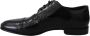 Dolce & Gabbana Zwarte Leren Oxford Wingtip Formele Schoenen Black Heren - Thumbnail 5