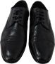 Dolce & Gabbana Zwarte Leren Oxford Wingtip Formele Schoenen Black Heren - Thumbnail 8