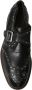 Dolce & Gabbana Elegante Monniksband Kalfsleren Schoenen Black Heren - Thumbnail 31