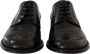 Dolce & Gabbana Herenleren Derby Oxford Wingtip Schoenen Black Heren - Thumbnail 19