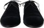Dolce & Gabbana Elegante Zwarte Fluwelen Derby Schoenen Black Heren - Thumbnail 11