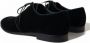 Dolce & Gabbana Elegante Zwarte Fluwelen Derby Schoenen Black Heren - Thumbnail 13