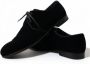 Dolce & Gabbana Zwarte Velvet Veterschoenen Black Heren - Thumbnail 7