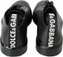 Dolce & Gabbana Elegante Derby Veterschoenen in Zwart Black Heren - Thumbnail 7