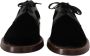 Dolce & Gabbana Veterlaarzen van fluweel en Caiman exotisch leer Black Heren - Thumbnail 8