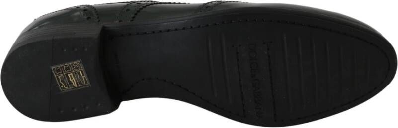 Dolce & Gabbana Business Shoes Green Heren