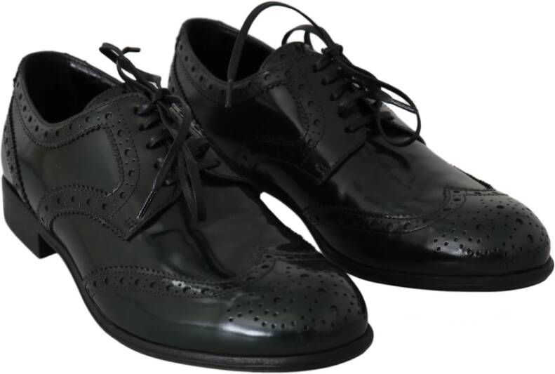 Dolce & Gabbana Business Shoes Green Heren