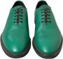 Dolce & Gabbana Lederen Oxford Geklede Schoenen Met Veters - Thumbnail 4