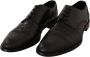 Dolce & Gabbana Zwarte leren exotische huiden formele schoenen Black Heren - Thumbnail 4