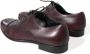 Dolce & Gabbana Bordeaux Leren Derby Schoenen Brown Heren - Thumbnail 10