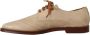 Dolce & Gabbana Zakelijke Schoenen Upgrade Echte Paling Leren Platte Schoenen Beige - Thumbnail 7