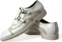 Dolce & Gabbana Witte Leren Derby Schoenen White Heren - Thumbnail 11