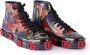 Dolce & Gabbana Camouflage Boot Sneakers Multicolor Heren - Thumbnail 2