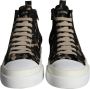 Dolce & Gabbana Camouflage High Top Sneakers Canvas Leer Multicolor Heren - Thumbnail 2