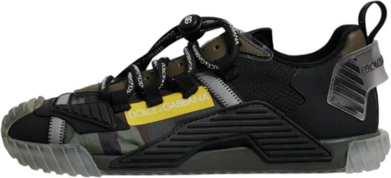 Dolce & Gabbana Camouflage Lage Top Sneakers