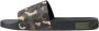 Dolce & Gabbana Camouflage Leren Slippers Multicolor Heren - Thumbnail 5