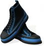 Dolce & Gabbana Canvas High Top Sneakers Zwart Blauw Black Heren - Thumbnail 15